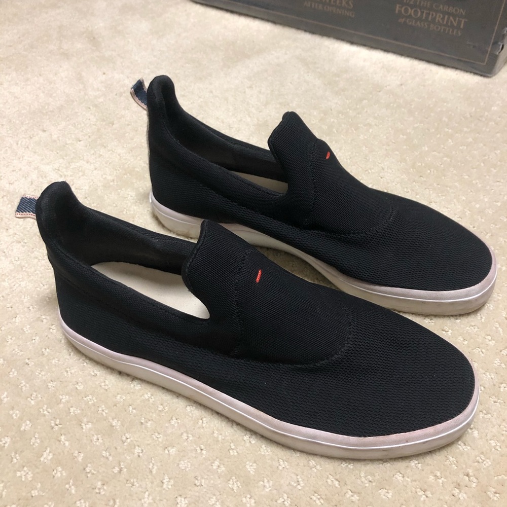Black Slide Ons